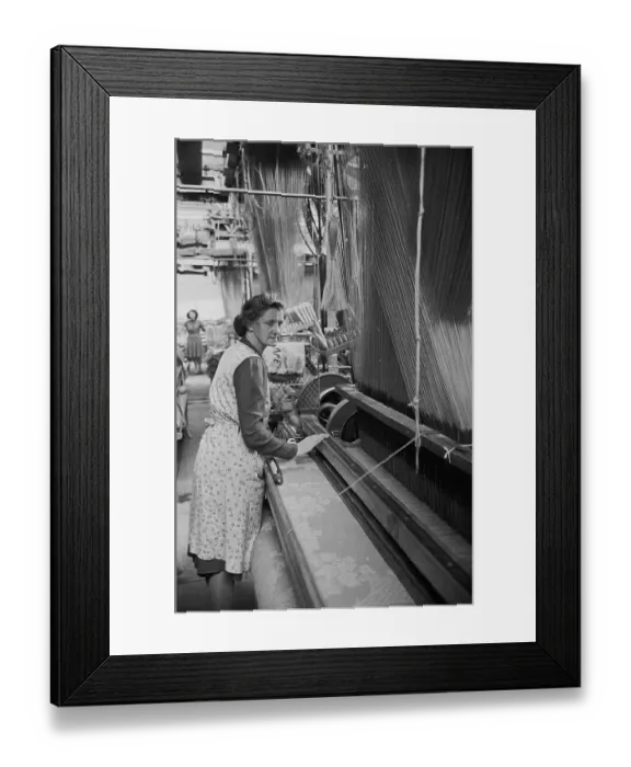 Framed Print : Linen Worker Framed Print : Linen Worker