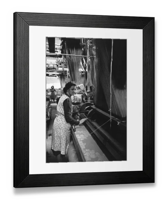 Framed Print : Linen Weaving Framed Print : Linen Weaving