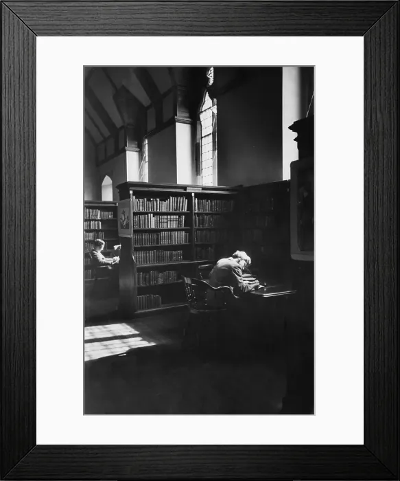 Framed Print : Lancing College Library