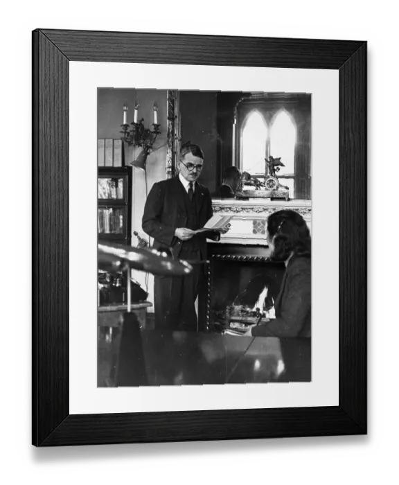 Framed Print : Frank Whittle