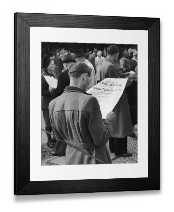 Framed Print : Currency Affairs