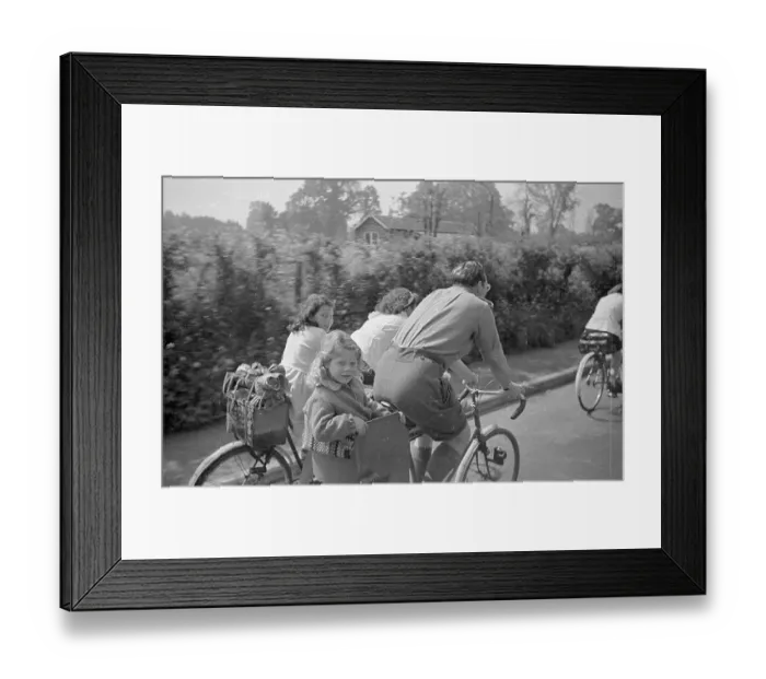 Framed Print : Tandem Family Framed Print : Tandem Family