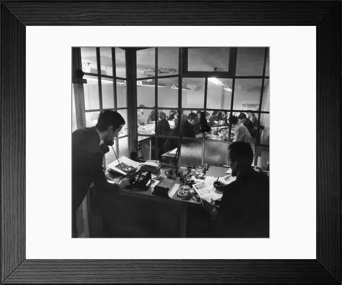 Framed Print : Film Strip Office Framed Print : Film Strip Office