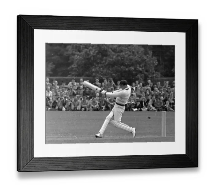 Framed Print : A Bowler Bats Framed Print : A Bowler Bats