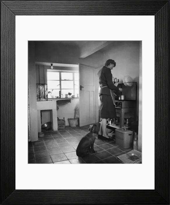 Framed Print : Cowshed Kitchen Framed Print : Cowshed Kitchen