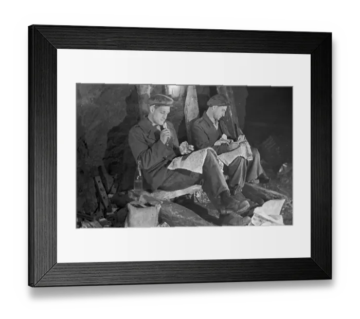 Framed Print : Miner's Lunch Framed Print : Miner's Lunch