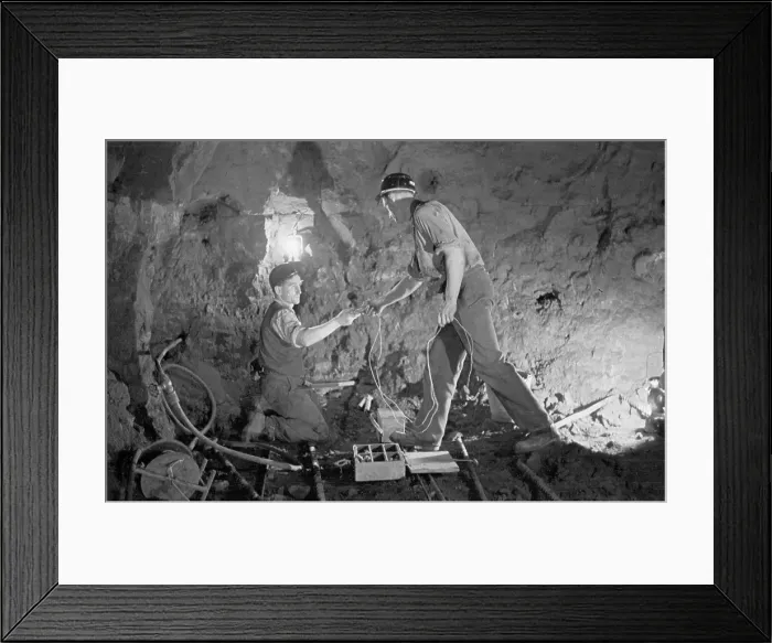 Framed Print : Mine Explosives Framed Print : Mine Explosives