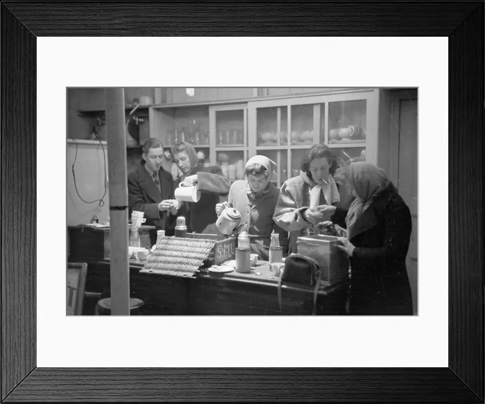 Framed Print : Group Refreshments Framed Print : Group Refreshments