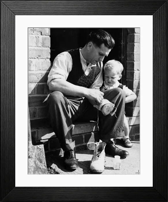 Framed Print : Threading Laces Framed Print : Threading Laces