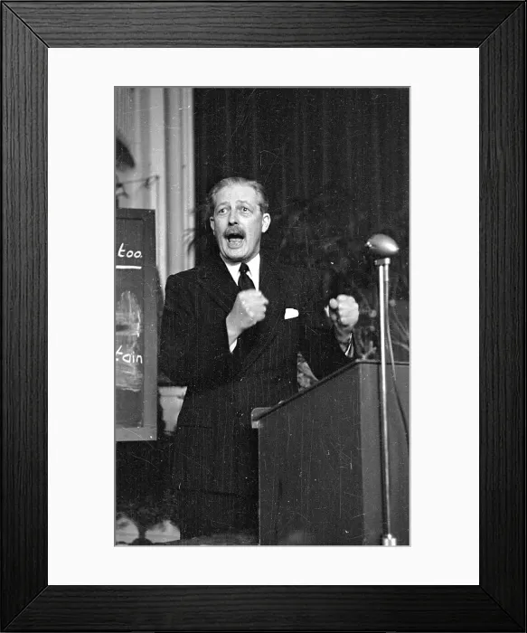 Framed Print : Macmillan Speech Framed Print : Macmillan Speech