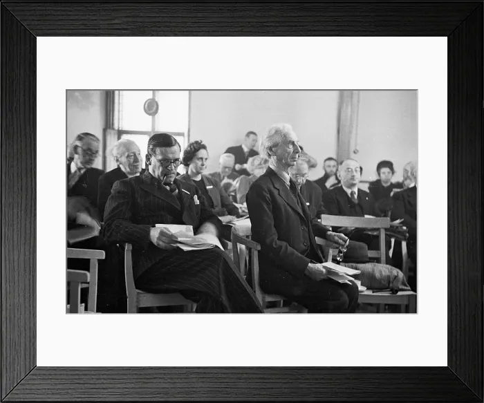 Framed Print : Russell At The Hague Framed Print : Russell At The Hague