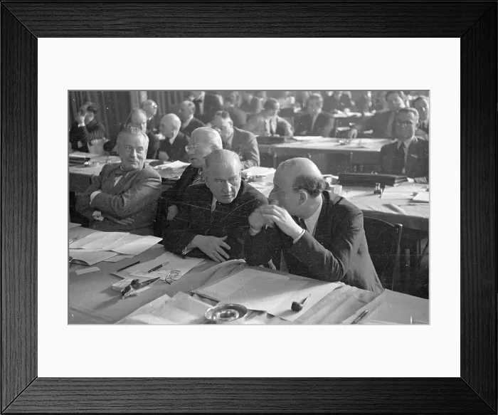 Framed Print : Hague Meeting Framed Print : Hague Meeting