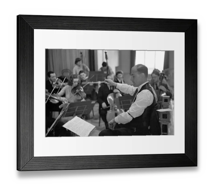 Framed Print : Conducting Framed Print : Conducting