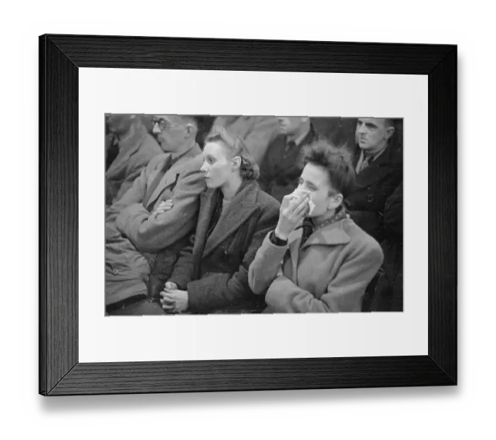 Framed Print : Fascists. 1st May 1948: Delegates at the formation conference of British Framed Print : Fascists. 1st May 1948: Delegates at the formation conference of British