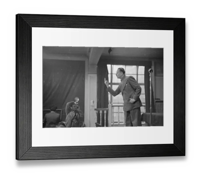 Framed Print : Mosley Speaks Framed Print : Mosley Speaks