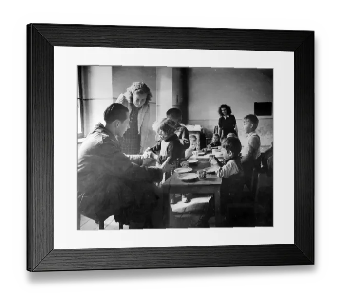 Framed Print : Austrian Kindergarten Framed Print : Austrian Kindergarten