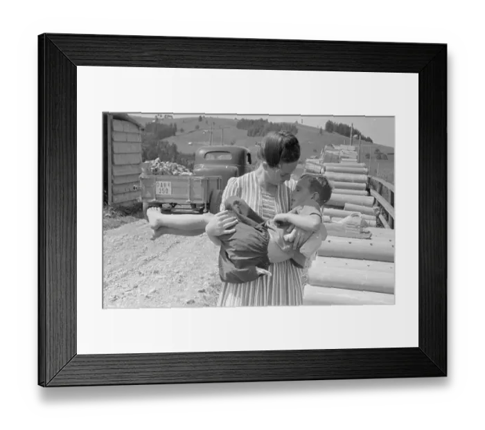 Framed Print : Malnourished Child Framed Print : Malnourished Child