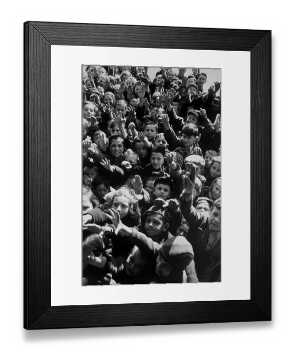 Framed Print : UNICEF Camp Framed Print : UNICEF Camp