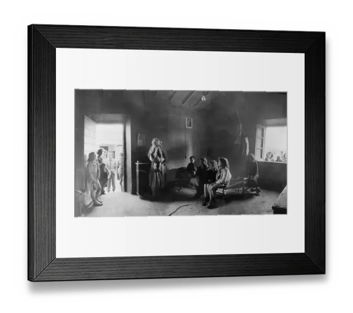 Framed Print : One Room Slum Framed Print : One Room Slum