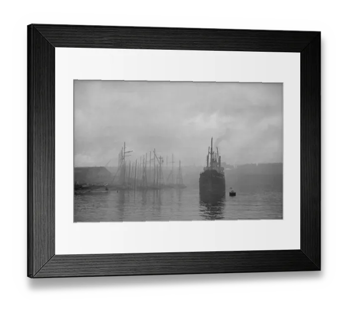 Framed Print : Leaving Port