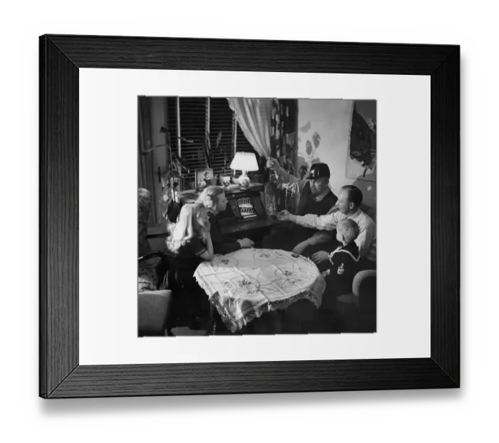 Framed Print : Danish Family Framed Print : Danish Family