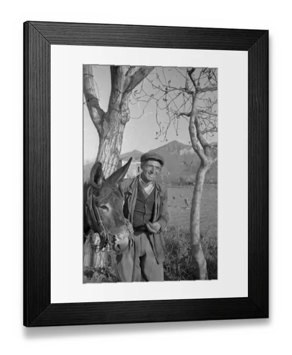Framed Print : Italian Farmer Framed Print : Italian Farmer