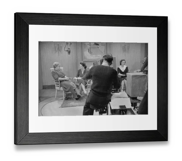 Framed Print : Interviewing Framed Print : Interviewing