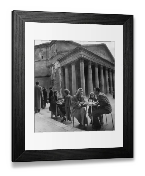 Framed Print : Roman Cafe Framed Print : Roman Cafe
