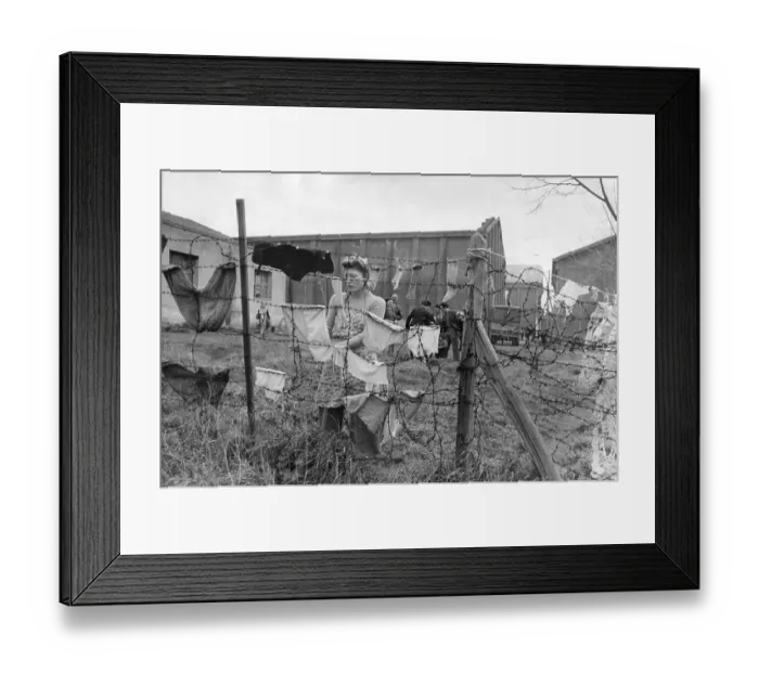 Framed Print : Displaced Person Framed Print : Displaced Person