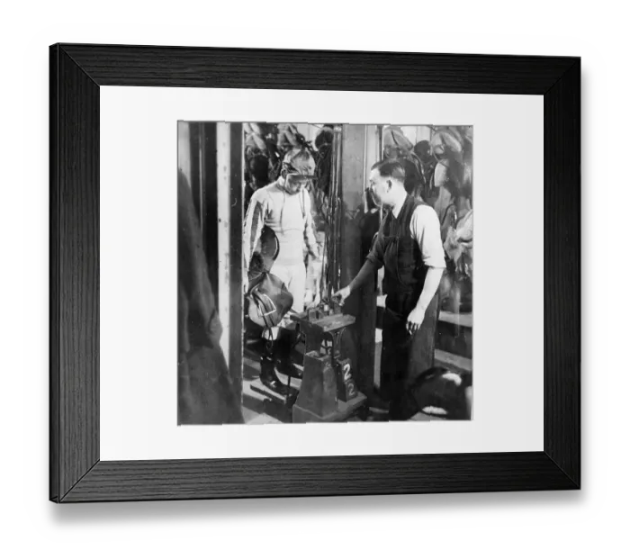 Framed Print : Prelim Weigh-In Framed Print : Prelim Weigh-In