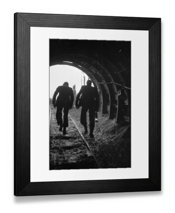 Framed Print : Coal Mining Boxer Framed Print : Coal Mining Boxer