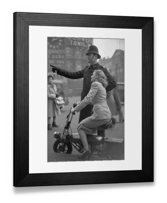 Framed Print : Ask A Policeman Framed Print : Ask A Policeman