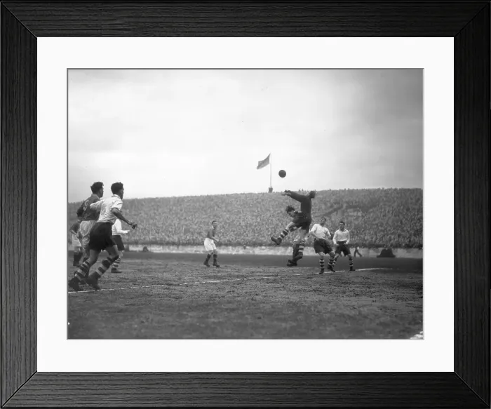 Framed Print : Goalie's Punch Framed Print : Goalie's Punch