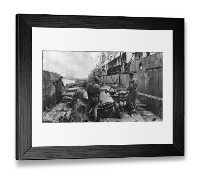 Framed Print : London Dockers