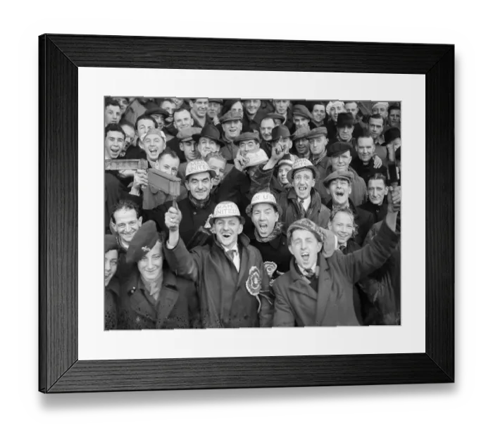 Framed Print : United Fans Framed Print : United Fans