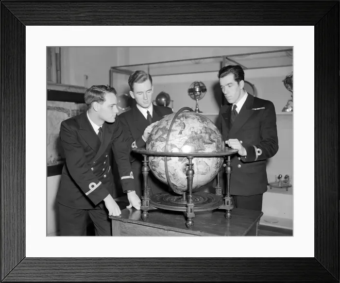 Framed Print : Globe Study