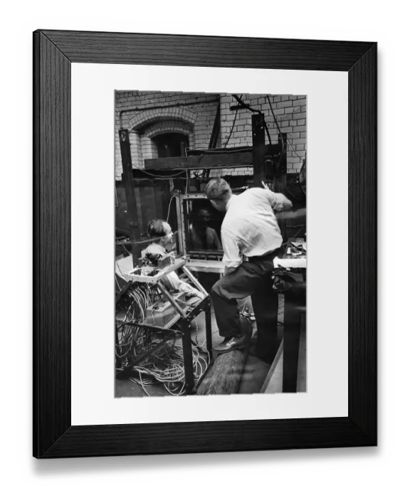 Framed Print : Atomic Experiment Framed Print : Atomic Experiment