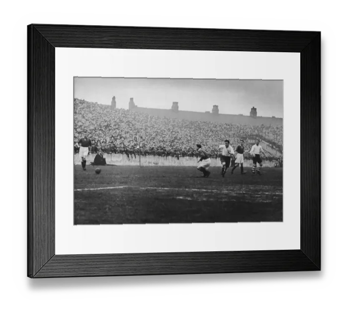 Framed Print : Preston V Man U Framed Print : Preston V Man U