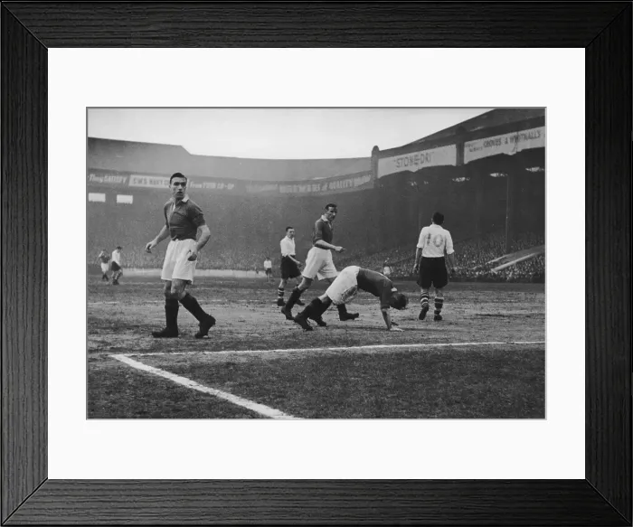 Framed Print : Preston V Man U Framed Print : Preston V Man U