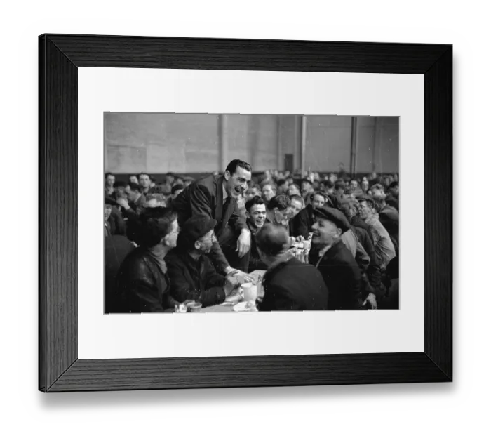 Framed Print : His Other Job