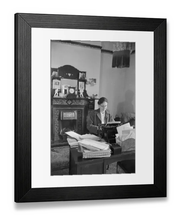 Framed Print : Writing Desk