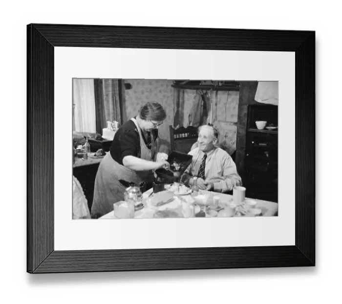 Framed Print : Landlady And Lodger Framed Print : Landlady And Lodger