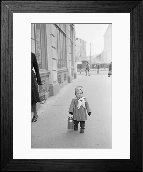 Framed Print : Austrian Child Framed Print : Austrian Child