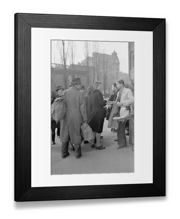 Framed Print : Black Market