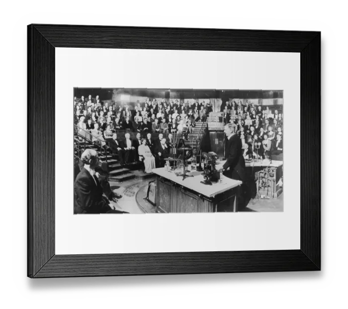 Framed Print : Rideal Lectures Framed Print : Rideal Lectures