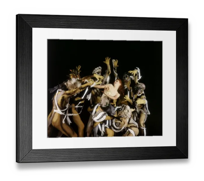 Framed Print : One Of Us. 1948: Scottish ballerina Moira Shearer performs a macabre ballet sequence Framed Print : One Of Us. 1948: Scottish ballerina Moira Shearer performs a macabre ballet sequence