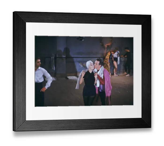 Framed Print : A Kiss From Helpmann Framed Print : A Kiss From Helpmann