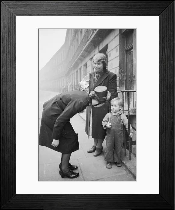 Framed Print : Salvation Army Worker Framed Print : Salvation Army Worker