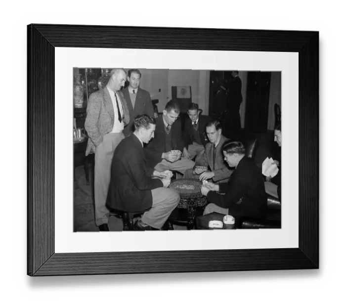 Framed Print : Rugby Cards Framed Print : Rugby Cards