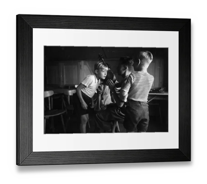 Framed Print : Pestalozzi Children Framed Print : Pestalozzi Children